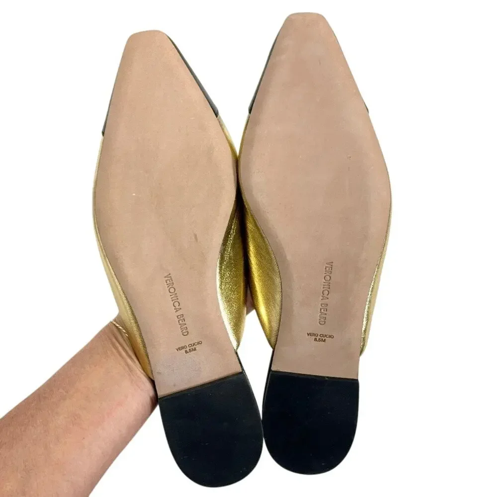 Veronica Beard Carlotta Mule Flat